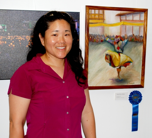 7th Exhibit Masked Dancer, Bhutan