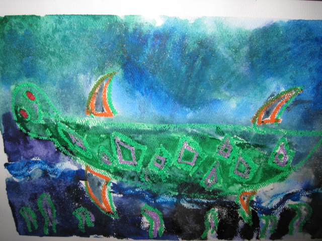 3rd Annual Exhibit Colorful Turtle