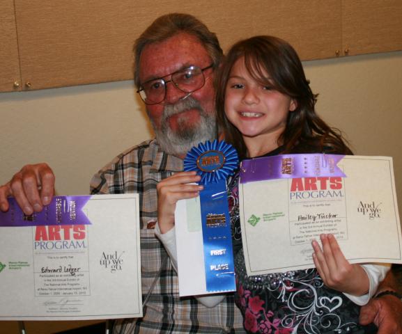 3rd Annual Exhibit Grandpa and Hailey