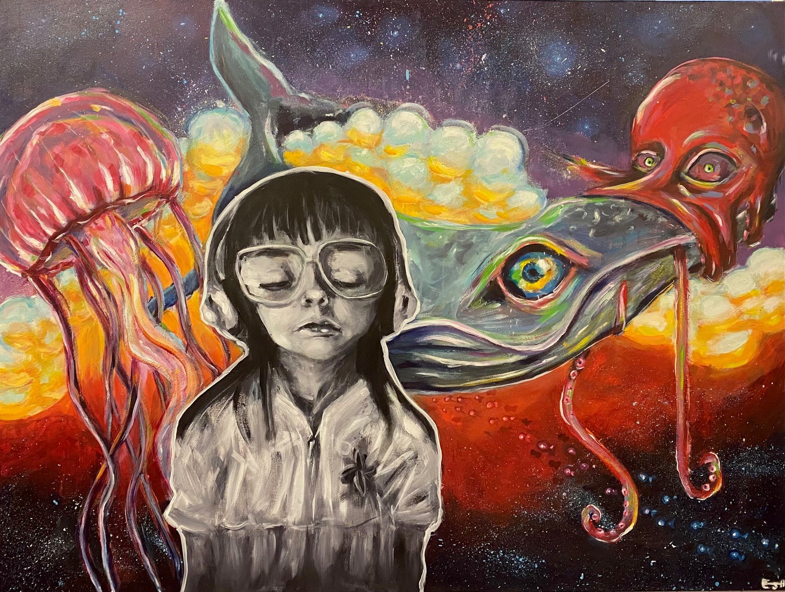 Painting called Daydreamer