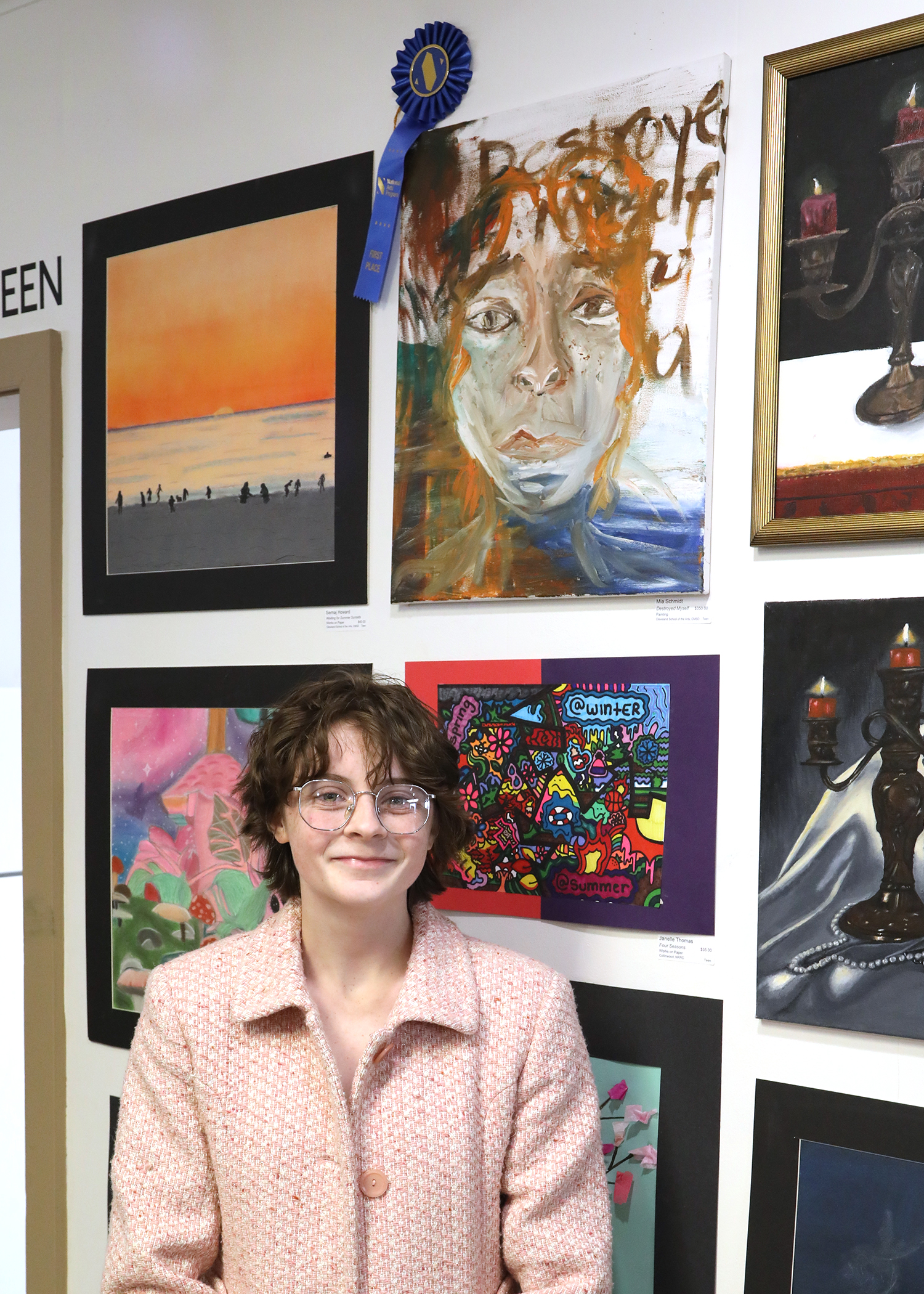 Mia Schmidt painting