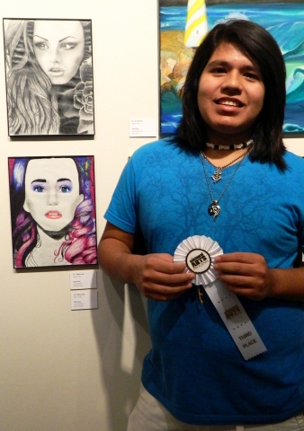 4th Annual Exhibit Flower Girl