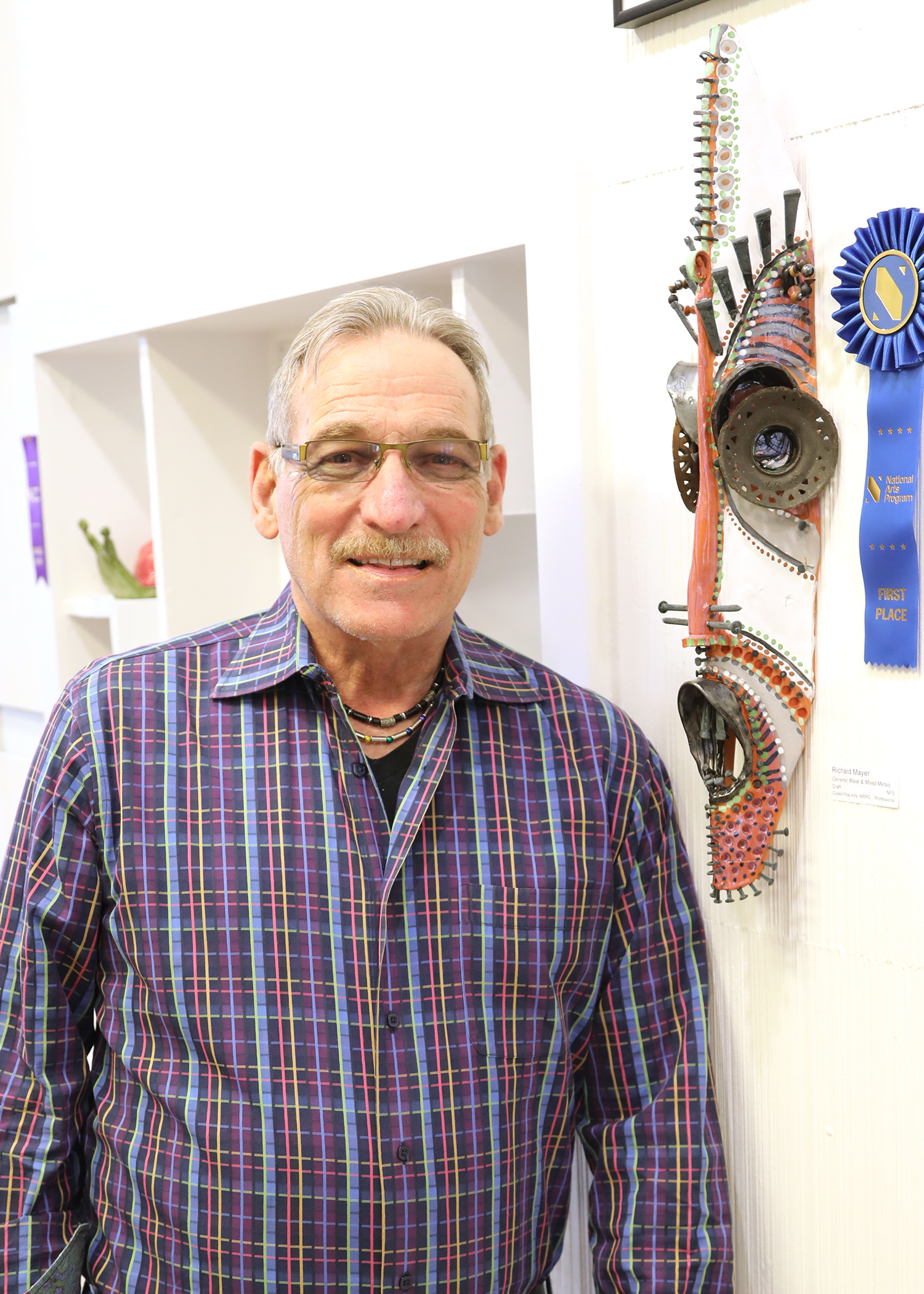 Ceramic Mask & Mixed Metals