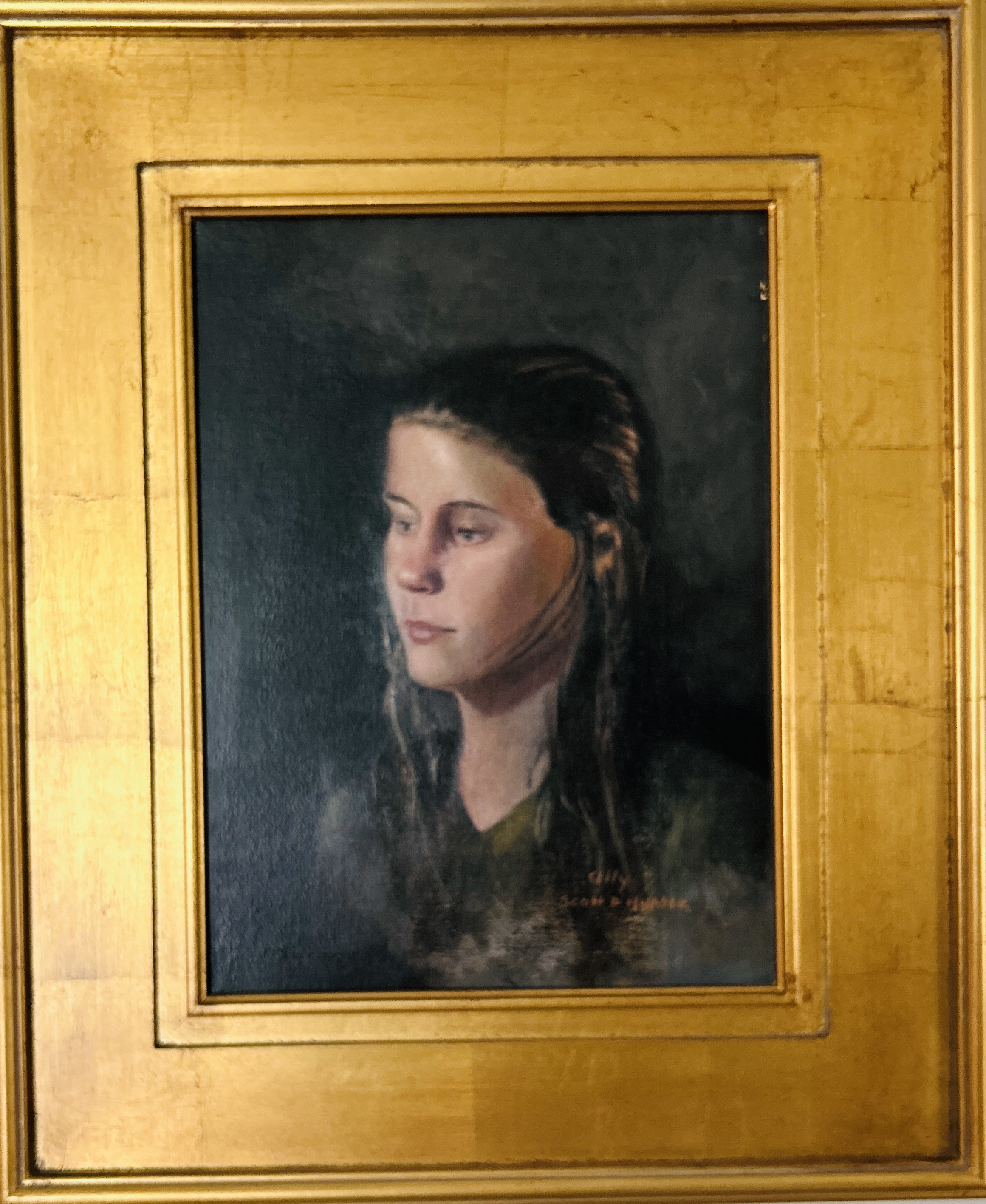 Ally, Portrait of Artist's Daughter