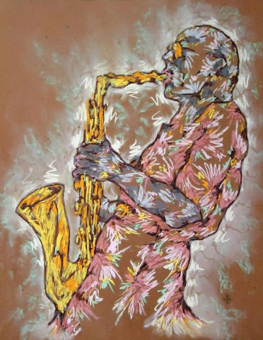 8th Annual Exhibit Jazz Man