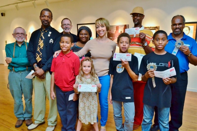 22nd Annual Exhibit The proud 2012 NAP Award Winners from Atlanta, GA with venue coordinator Karen Lowe