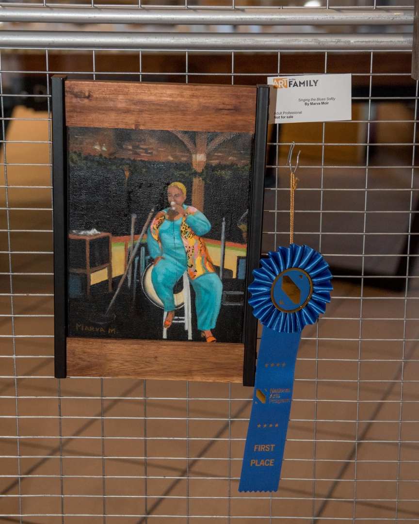 2nd Annual Exhibit Singing the Blues Softly