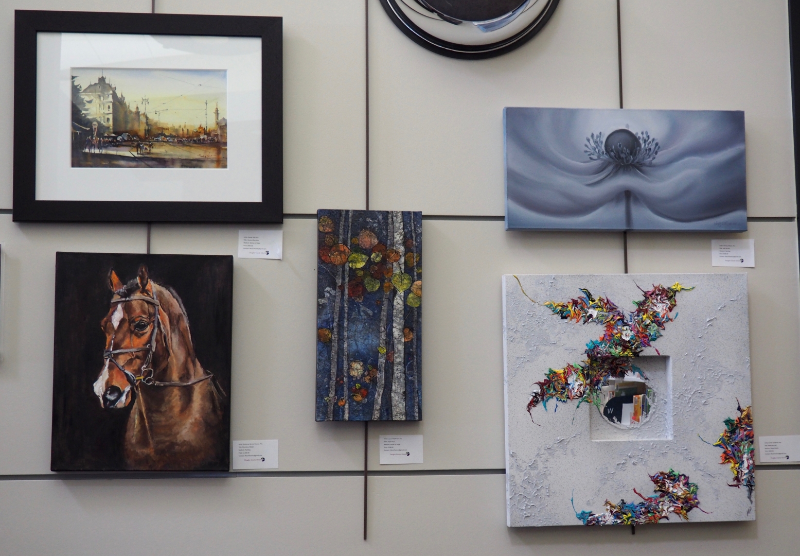 11th Annual Exhibit Artwork on display at the 11th Annual Front Range exhibit