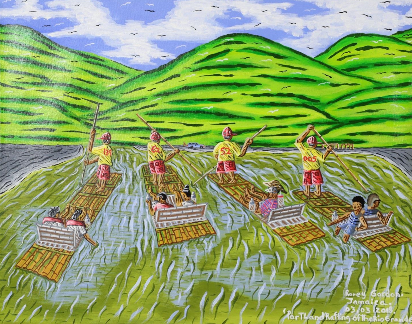 5th Annual Exhibit Portland-Rafting on the Rio Grande