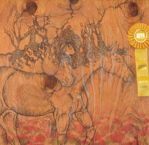 10th Annual Exhibit Horse on Wood