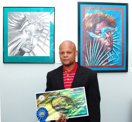 7th Annual Exhibit Frizz(L) and Bad Hair Day (R)