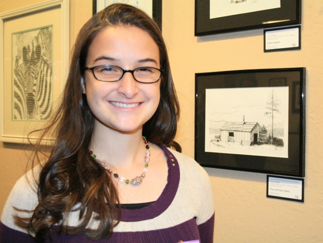 4th Annual Exhibit Pen & Ink Cabin