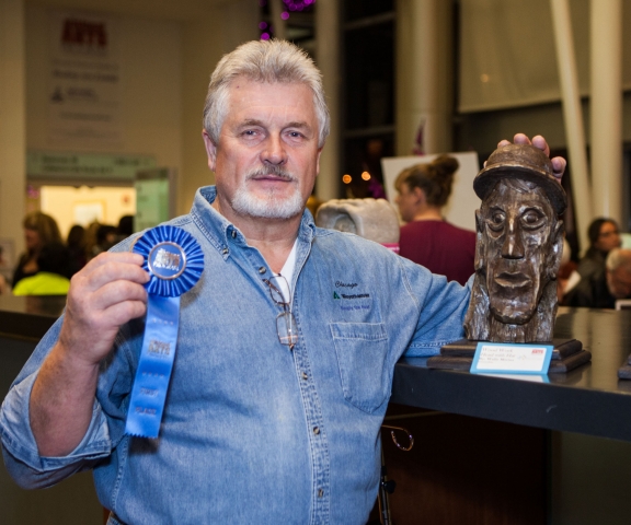 2nd Annual Exhibit Man with Hat