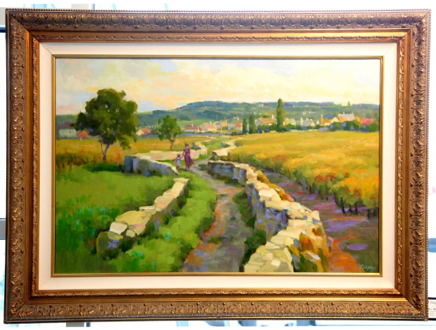 1st Annual Exhibit Village Path