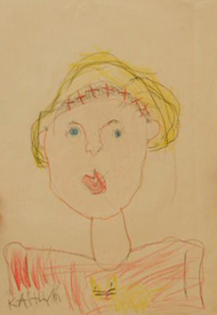 16th Annual Exhibit Self-portrait