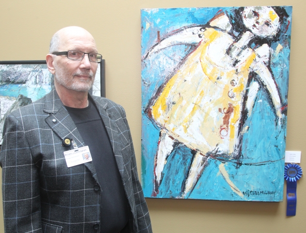 3rd Annual Exhibit Angel in Yellow