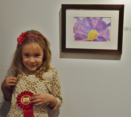 22nd Annual Exhibit Purple Flower