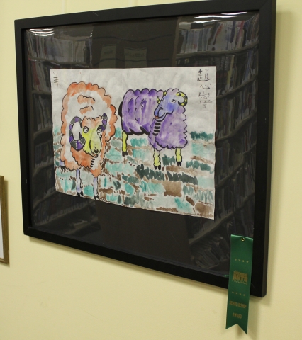 5th Annual Exhibit Sheep