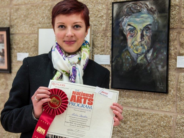 4th Annual Exhibit Old Woman