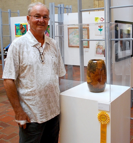 8th Exhibit Honu Surfacing Towards the Sun