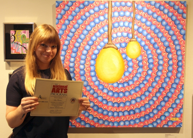 11th Annual Exhibit Pink Donuts and Blue Balls