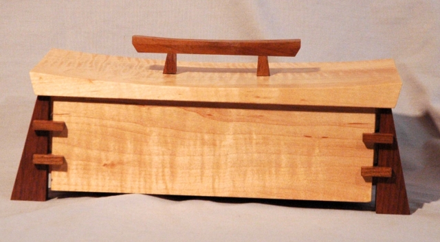 12th Annual Exhibit Tiger Maple Box