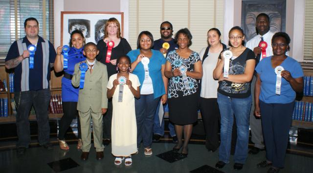 5th Annual Exhibit 2009 Winners at the Awards Reception