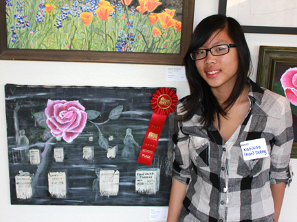 10th Annual Exhibit Rose