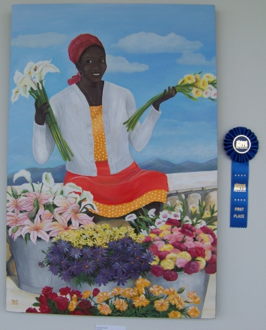 7th Annual Exhibit Flower Vendor