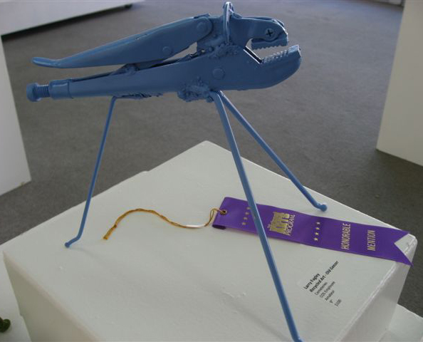 4th Annual Exhibit Recycled Art - Old Geezer