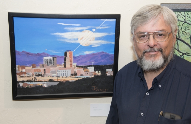 4th Annual Exhibit Gas Giant from a Mountain