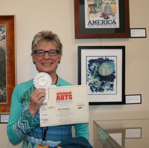 6th Annual Exhibit Animated Light with Cyanotype