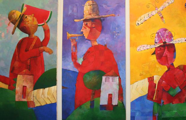 3rd Annual Exhibit Nostalgia's Triptic