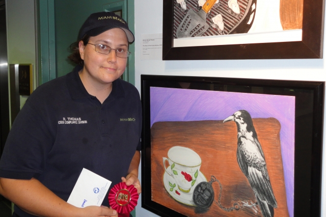 7th Annual Exhibit Why is a rven like a writing desk?