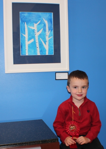 7th Annual Exhibit Birch Trees