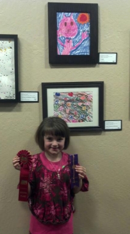 5th Annual Exhibit Gingie and Faces, Hearts & Flowers