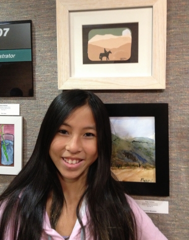 8th Annual Exhibit Cowboy Silhouette