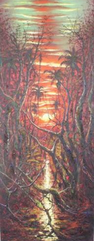 9th Annual Exhibit Amazon Sunset