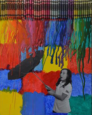 9th Annual Exhibit Rainbow Rain