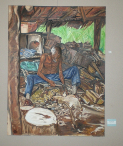 8th Annual Exhibit Wood Carver