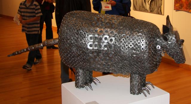 7th Annual Exhibit Armadillo