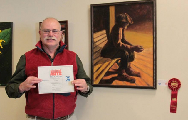 24th Annual Exhibit Waiting for a Bus