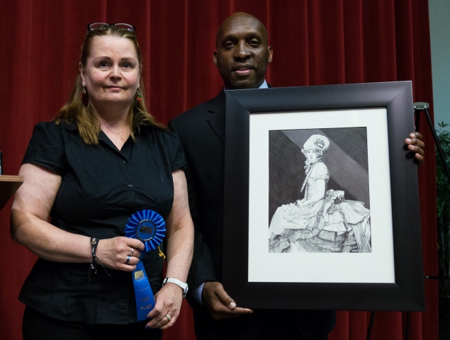 7th Annual Exhibit Amee Penelope in Theater Costume