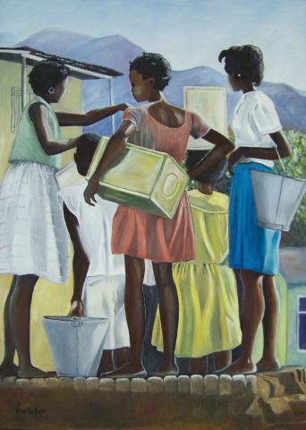 5th Annual Exhibit Fountain Gathering