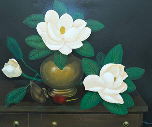 6th Annual Exhibit Red Balls