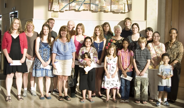 5th Annual Exhibit 2010 Winners at the Awards Reception