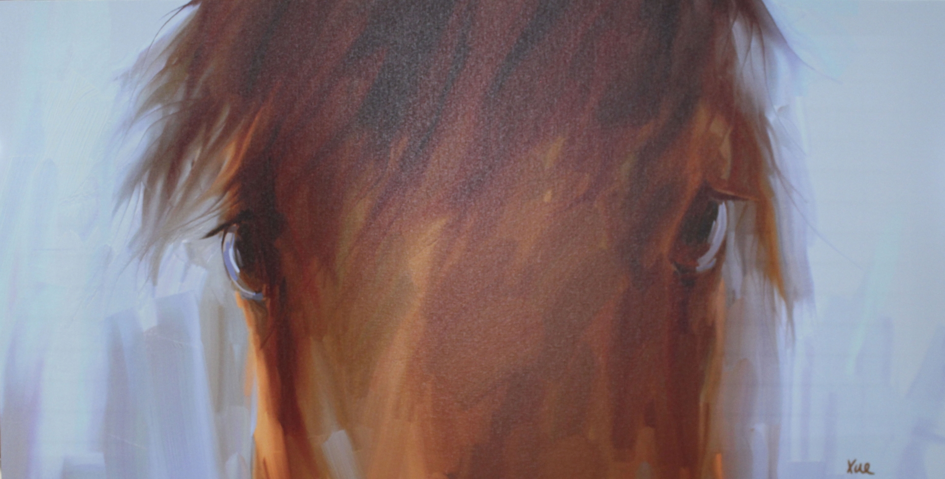 1st Annual Exhibit Brown Horse