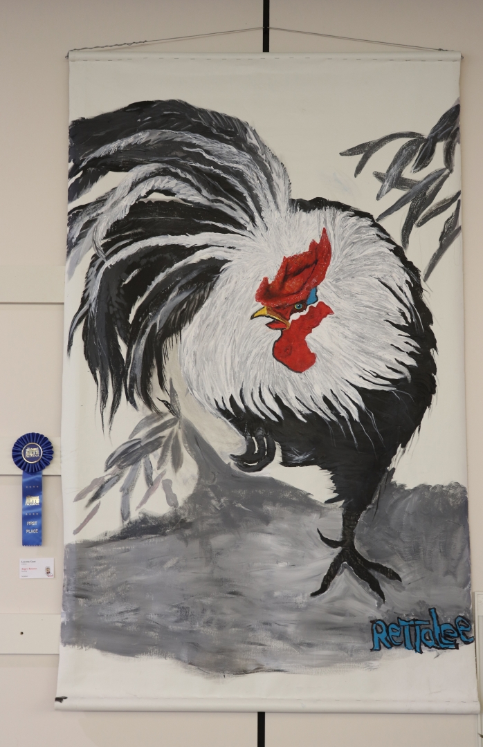 12th Annual Exhibit Angry Rooster