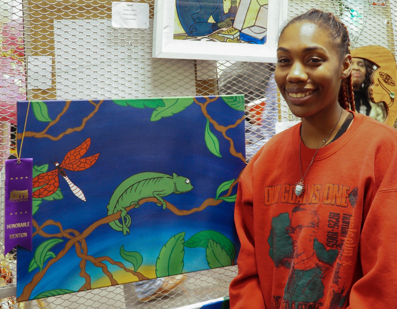 22nd Annual Exhibit Chameleon