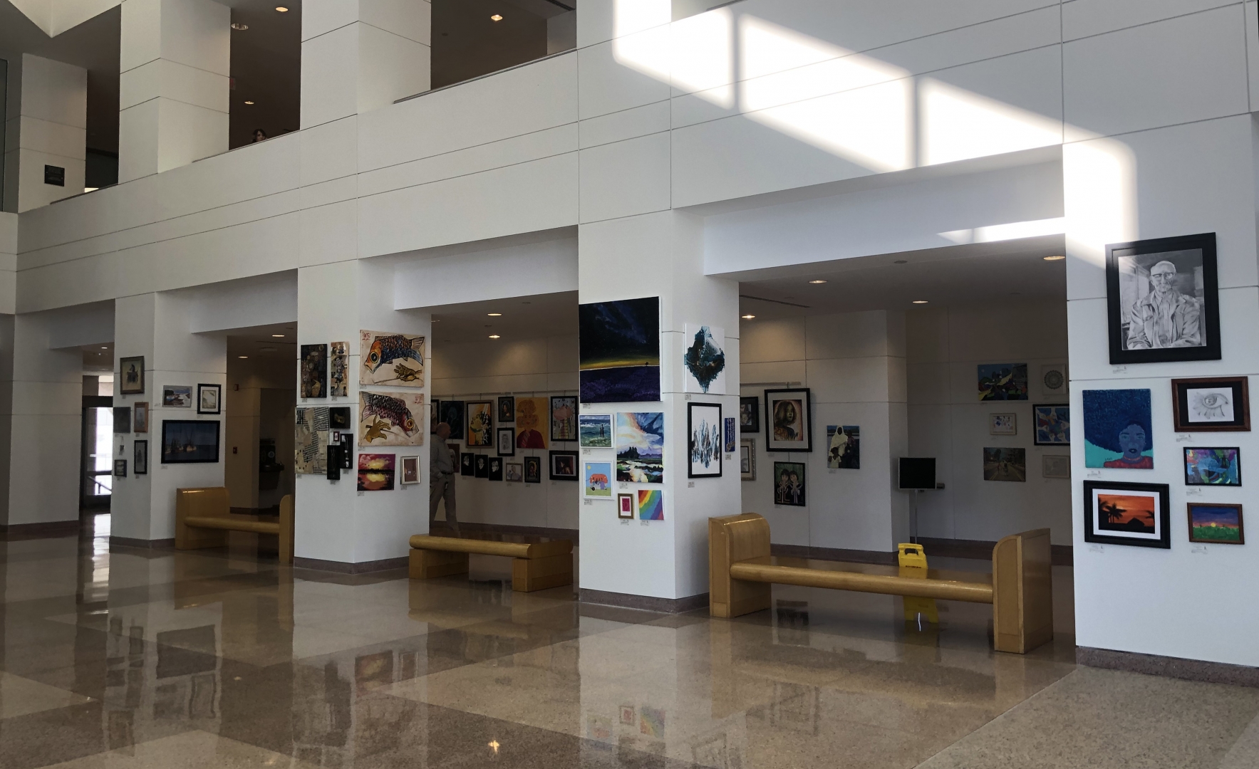 19th Annual Exhibit The Charlotte-Mecklenburg Government Center walls adorn with amazing artwork during this years exhibit